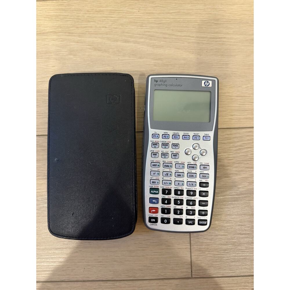 Hewlett-Packard HP 48GII Graphing Calculator W/ Cover Tested & Working